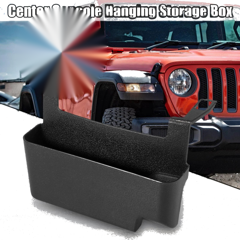 Jeep Wrangler Car Center Console Storage Box Organizer (2018-2021)