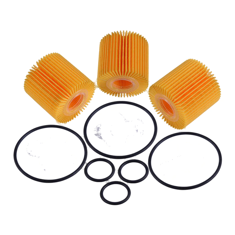 Toyota Avalon Camry RAV4 Scion ES350 3Pc Oil Filter Kit (2005-2019)