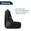 Mercedes Benz GLS Mud Flaps Splash Guards (Without Pedal High Config)