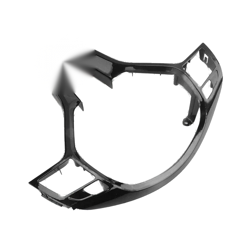 Mercedes Benz W176 W204 W212 Black Steering Wheel Trim Cover (2012-2014)