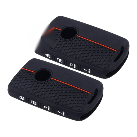 Mazda 3, 6, CX-30, CX-50, CX-60 2 x Silicone Key Cover Case (2020-2023)