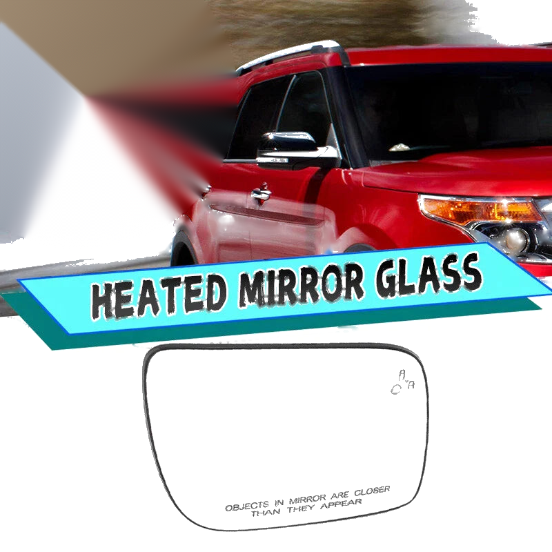 Ford Explorer Heated Blind Spot Right Side Rearview Mirror Glass (2011-2019)