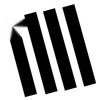 Car SUV - Waterproof Black Fender Stripe Vinyl Decal Sticker