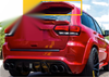 Jeep Grand Cherokee 2013-2021 ABS Unpainted 1 x Rear Window Roof Spoiler