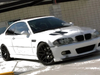 BMW E46 2 Door Kidney Style Black Front Grille (1999-2003)