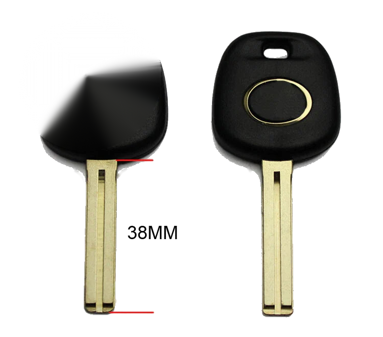 LEXUS LS GS RX 1X Replacement Ignition Start Key Blanks Uncut Blade 38mm fit
