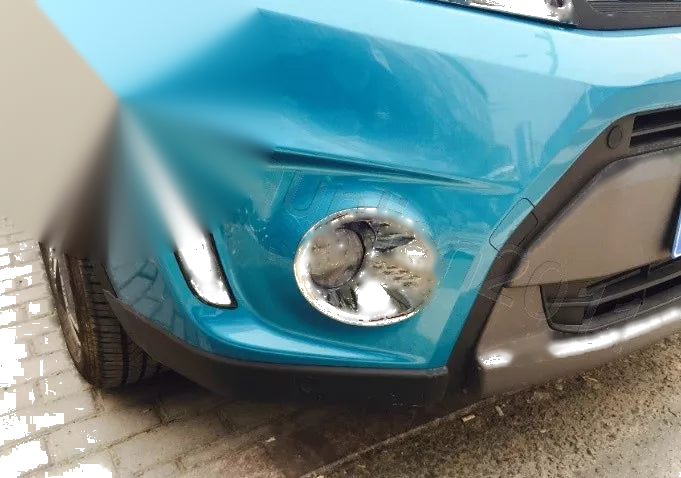 Suzuki VITARA (2018-2023) 2 x pcs Chrome Front Fog Light Lamp Cover Trim