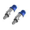 Honda Yamaha M5x0.8 Motorcycle Screw Fork Air Bleeder Valves 2pcs (N/A)