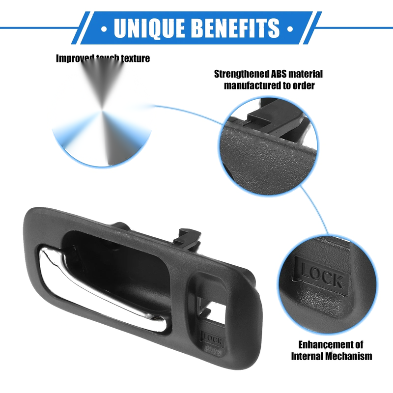 Honda CR-V, Odyssey, Gray Interior Door Handle (1997-2001)