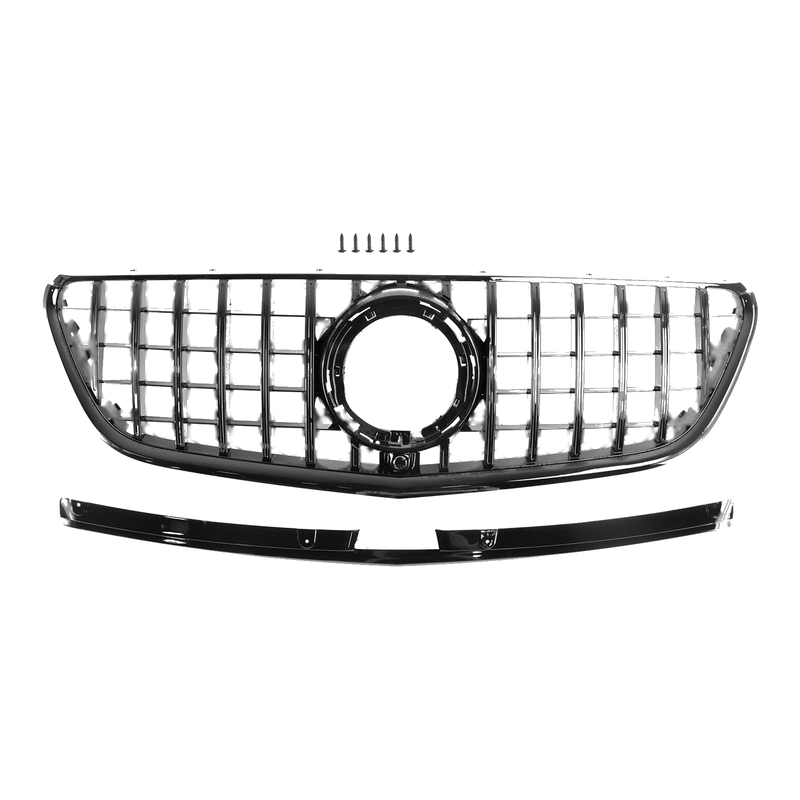 Mercedes Vito W447 (2020-2023) Facelift Black Front Grille