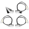 1 Pair Universal Motorcycle LED Front Turn Signal Lamp Indicator Light Generic