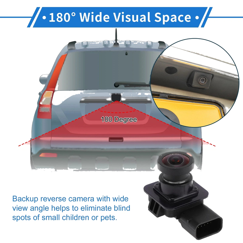 Ford Edge 2011-2015 - 120-180 Degree Backup Camera Rear View Camera