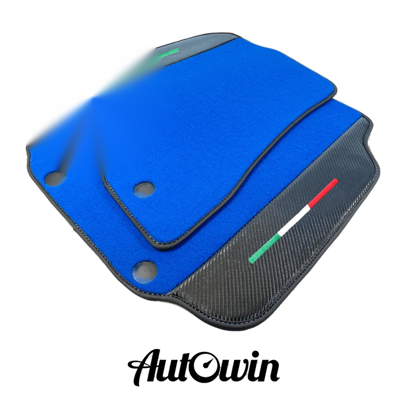 Ferrari 812 Superfast Blue Floor Mats (2017-2023)
