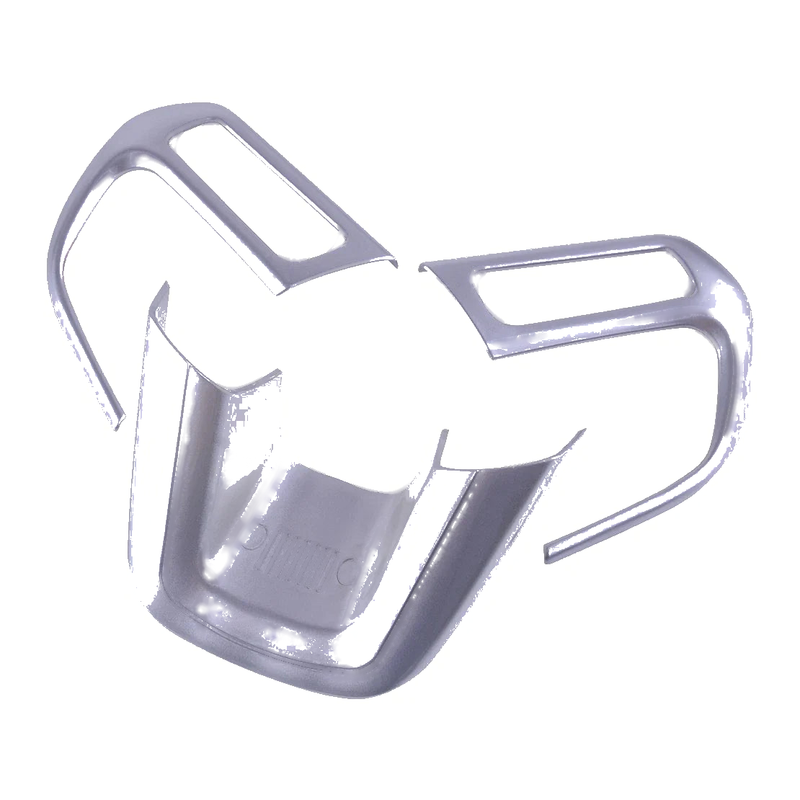 Jeep Renegade ABS Chrome Steering Wheel Panel Cover Trim (2015-2017)
