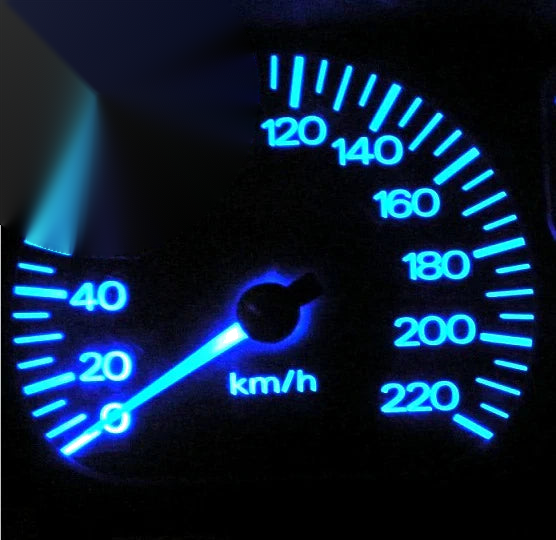 Mazda MX-6 Blue LED Dash Instrument Cluster Light Upgrade Kit (1992-1997)