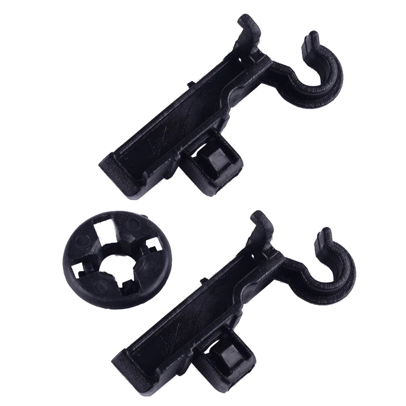 Toyota Corolla Hood Prop Rod Holder Clips & Grommets (2002-2007)