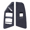 BMW 5 Series Carbon Interior Front Window Switch Lock Cover Trim (2017-2023)