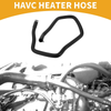 Ford Focus 2014-2020 Rubber Black 1 x Piece Heater Hose