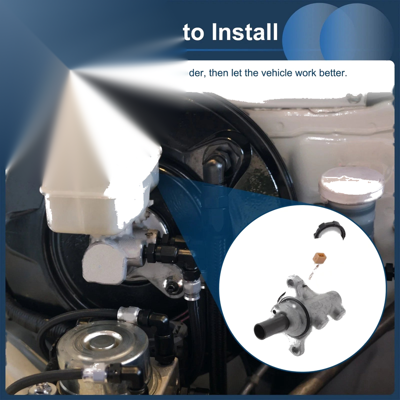 Hyundai Elantra Brake Master Cylinder Reservoir (2011-2015)