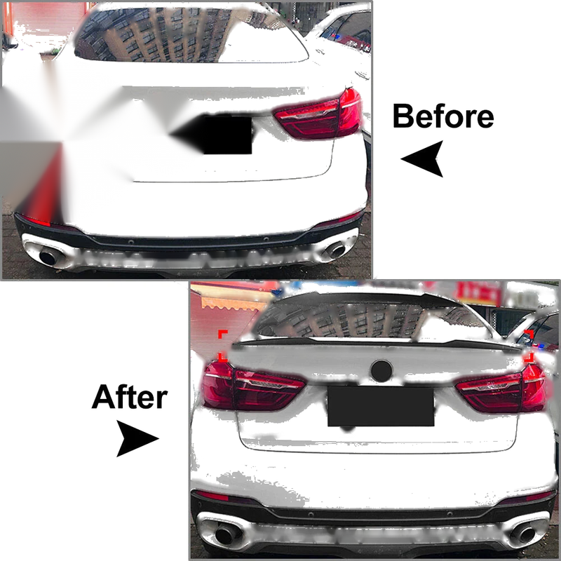 BMW X6 F16 X6M Rear Trunk Spoiler Wing (2014-2019)