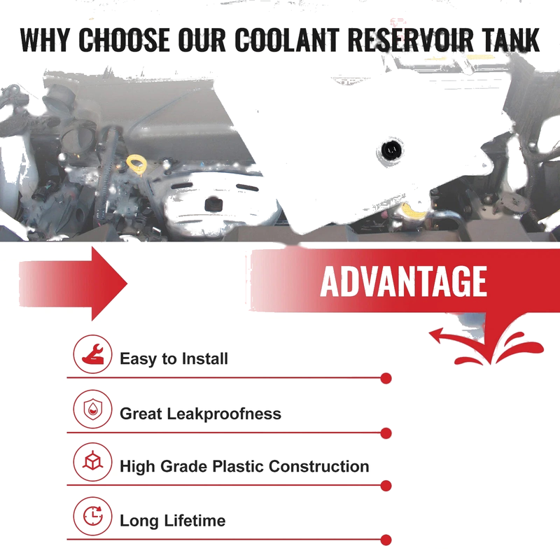 Audi 8D2 8D5 1.8 2.4 2.6 2.8 Quattro Coolant Expansion Tank with Sensor
