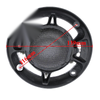 2PCS 4 inch Speaker Cover Mask Woofer Auto Sound Audio Speaker Case Black