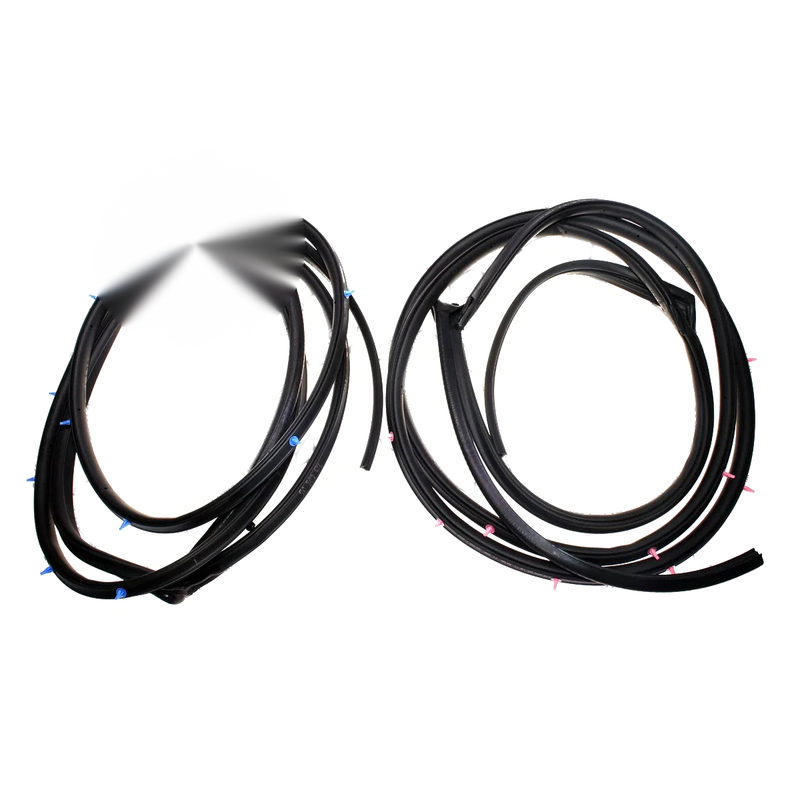 Honda Fit Jazz Hatchback 2004-2006 Rear Door Weatherstrip Set