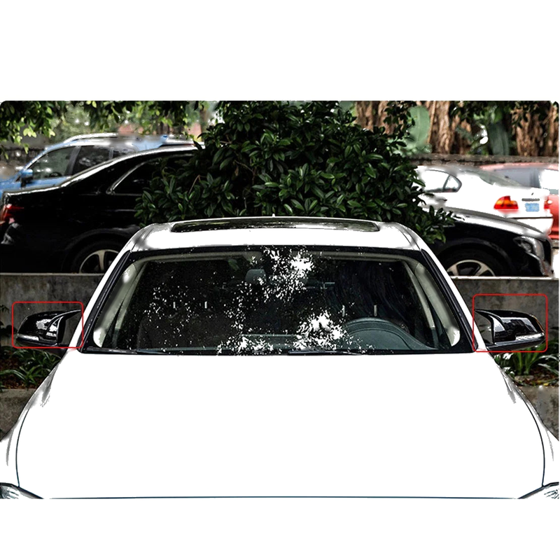 BMW 6 Series F06 F12 F13 2 x Rear View Mirror Caps (2014-2018)