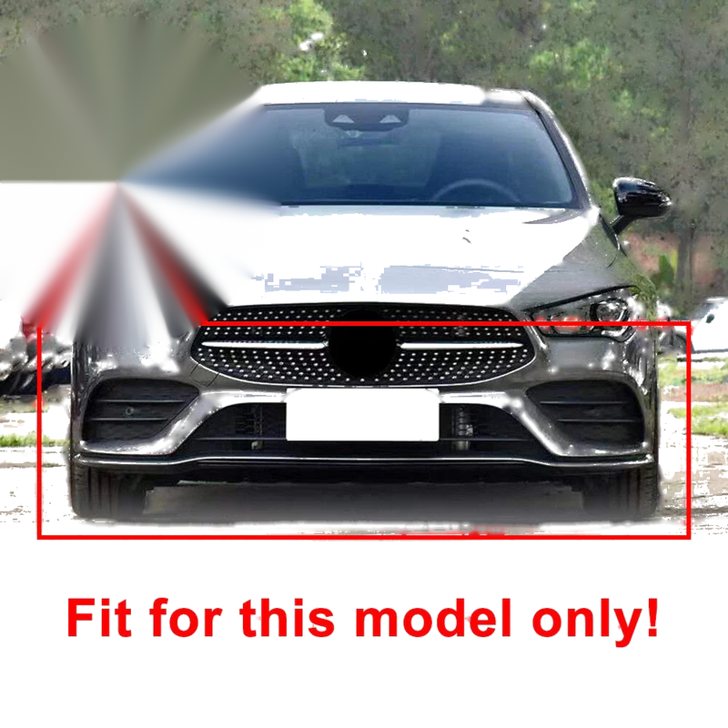 Mercedes Benz CLA C118 Front Bumper Lip Splitter Spoiler (2020-2023)