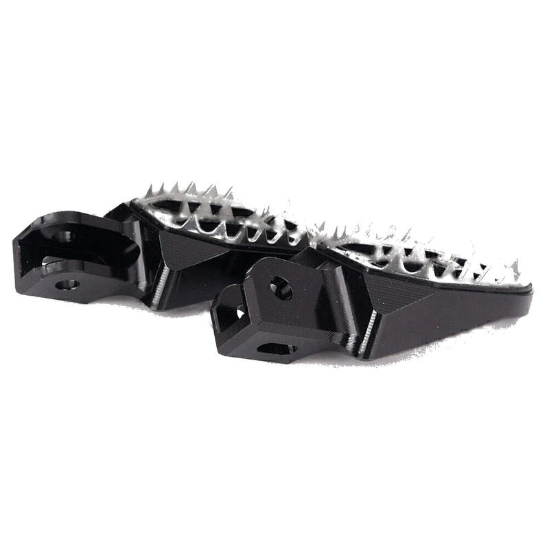 Honda CRF230L (2003-2009) - Black Pedals 2 x Motorcycle Foot Pegs