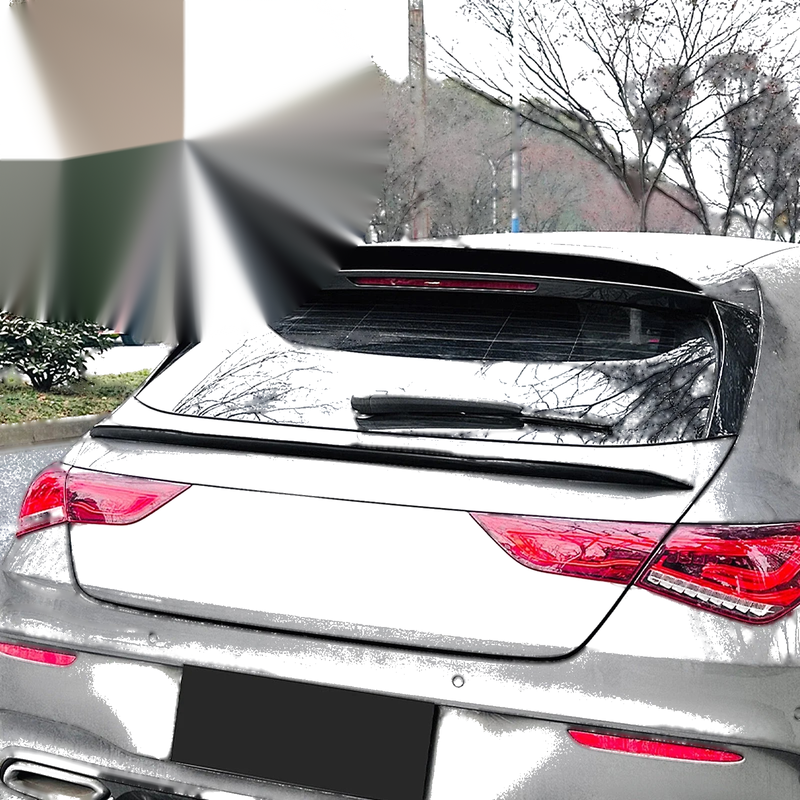 Mercedes Benz X118 CLA200 CLA35 (2019-2023) Gloss Black Rear Spoiler Lip