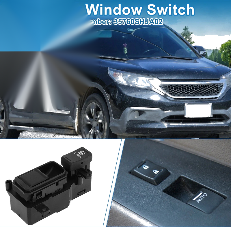 Honda Accord, Odyssey Power Window Switch (2003-2007)