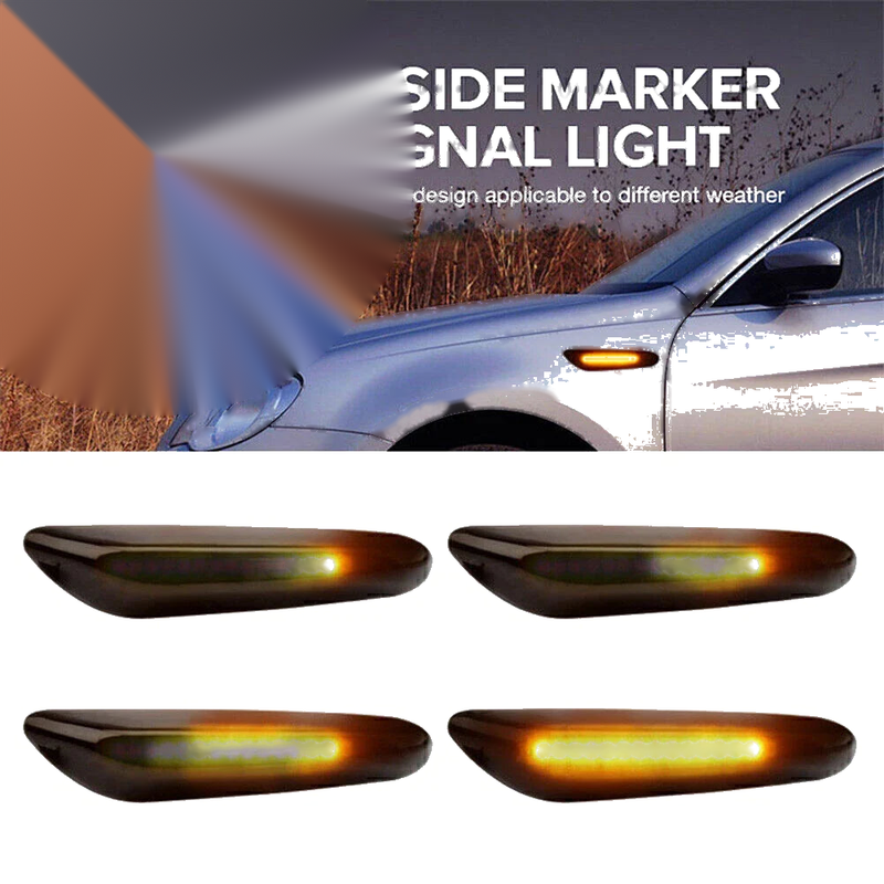 BMW E90 E92 E82 E88 Dynamic Sequential LED Side Marker Turn Signal Light