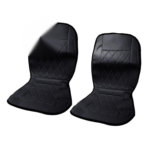 Universal 12V Cars 2 x Heated Seat Cushion Covers