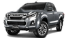 Isuzu D-Max 4WD Fog Light Covers Trim Chrome (2018-2019)