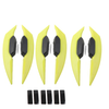 Motorcycle Yellow Fairing Winglets Side Spoiler Deflector Air Wings