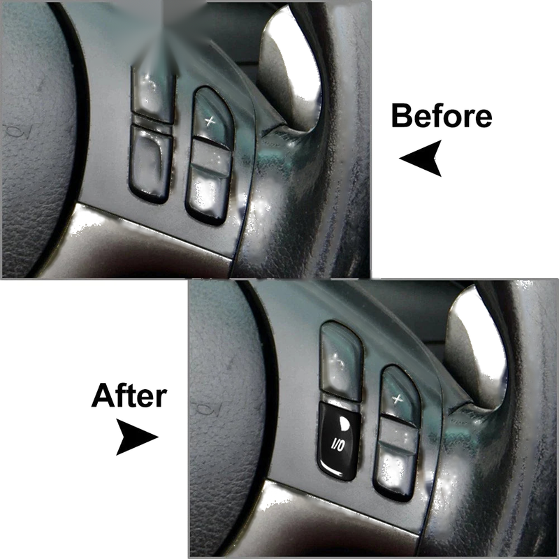 BMW F Chassis 3 Series E46 M3 I/O Switch Button Trim 1998-2006 Black