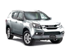 Isuzu MU-X Chrome Tail Light Surround Covers (2013-2015)
