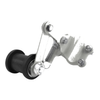 Motorcycle ATV Dirt Bike Black / White Bolt-On Chain Tensioner & Roller Adjuster