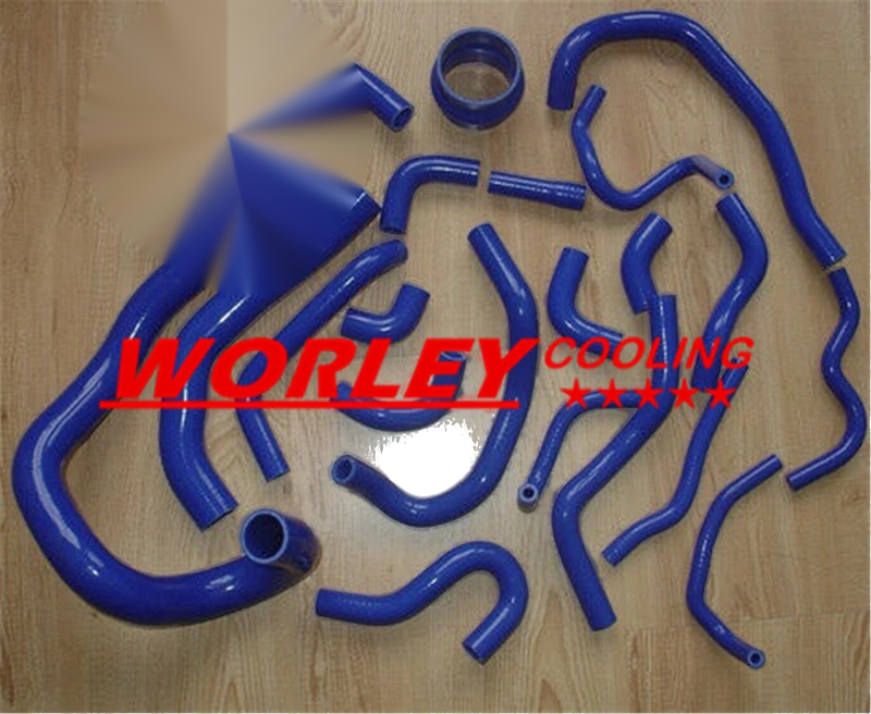Toyota Supra MK3 MA70 (1986-1992) Blue Radiator Induction Hose