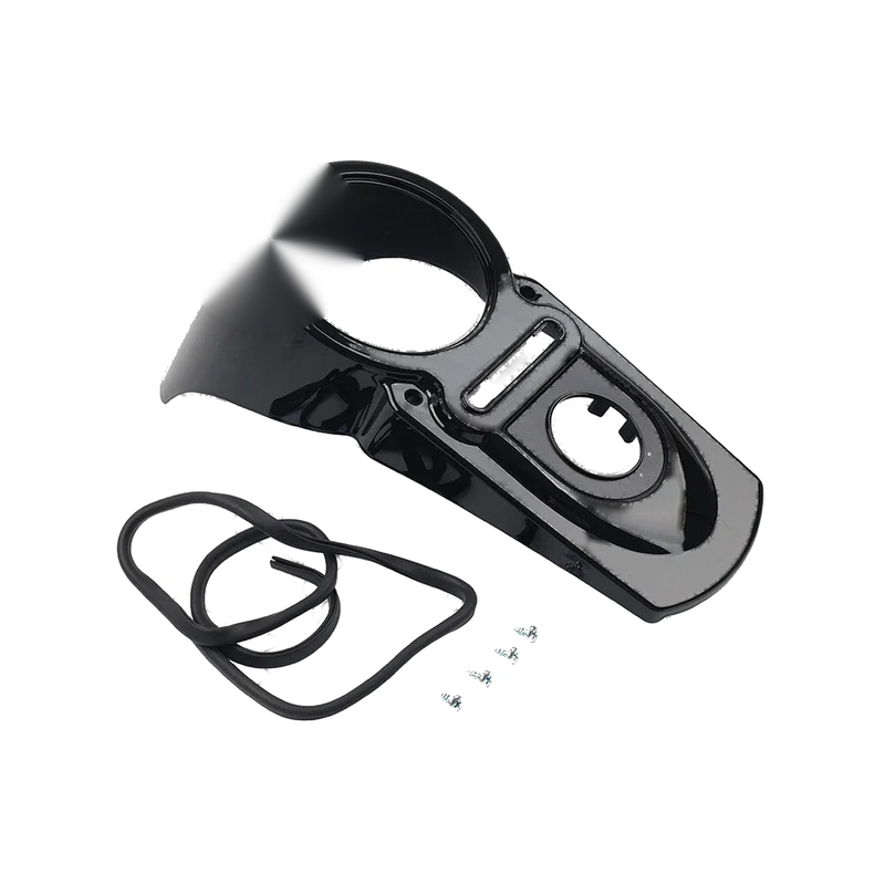 Harley Dyna FXDWG FXDL FXDB Black Motorcycle Gas Fuel Tank Cover (2004-2023)