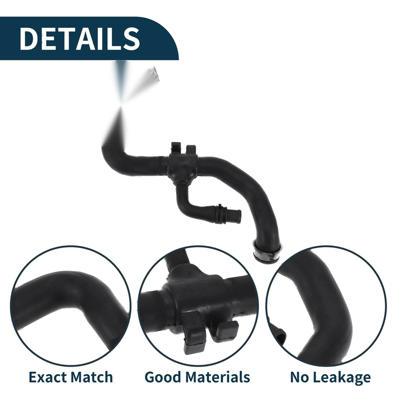 Mercedes-Benz E350 3.5 (2009-2013) Rubber 1 x Hose Radiator Hose