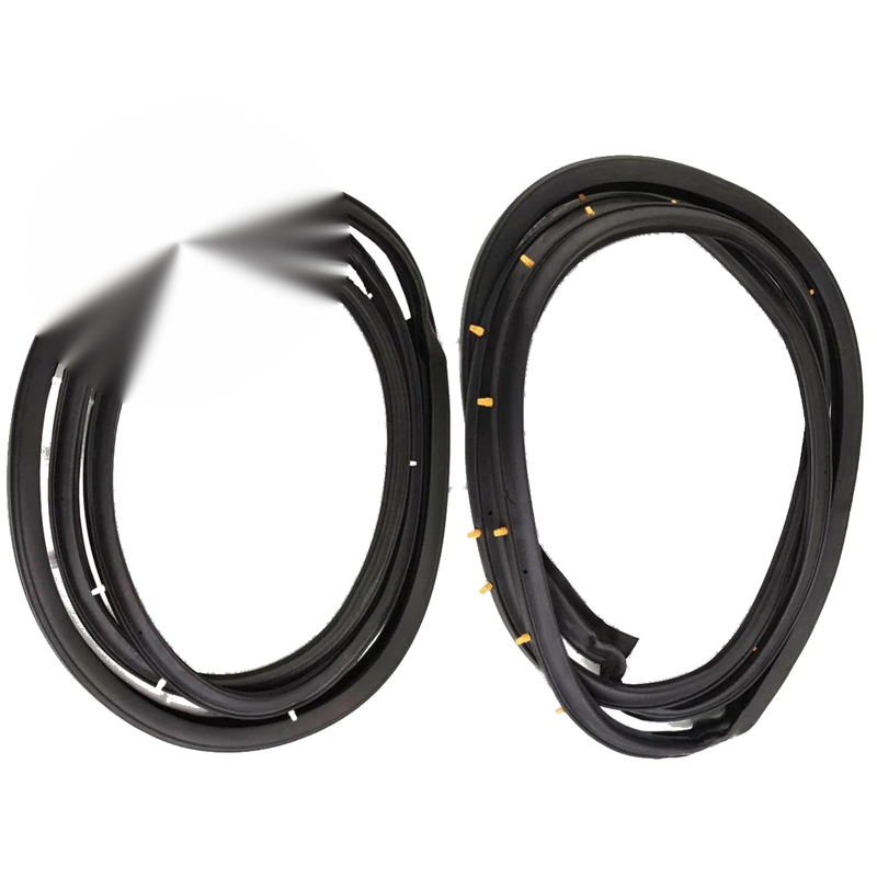Door Rubber Weatherstrip FL+FR Fits Nissan Sentra Sunny B12 4D SED 1985-90 D06