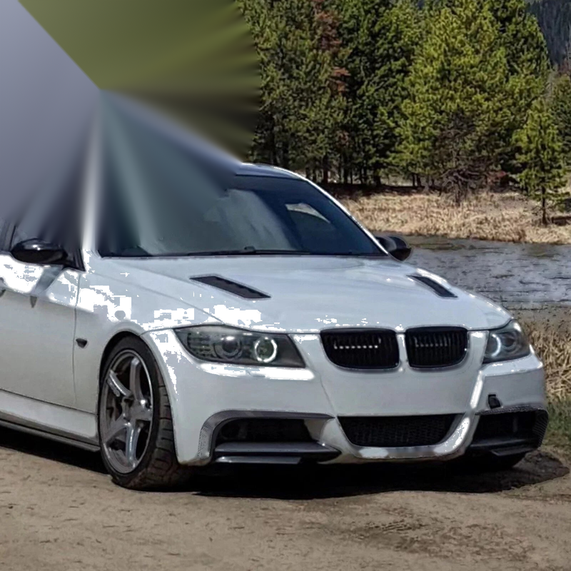 BMW E90 E91 M-Tech Front Spoiler Lip (2005-2008)