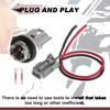 Kia Hyundai License Plate Light Socket Wiring (2011-2019)
