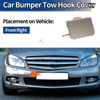 Mercedes-Benz C-Class Front Car Bumper Tow Hook Cover (2015-2021)