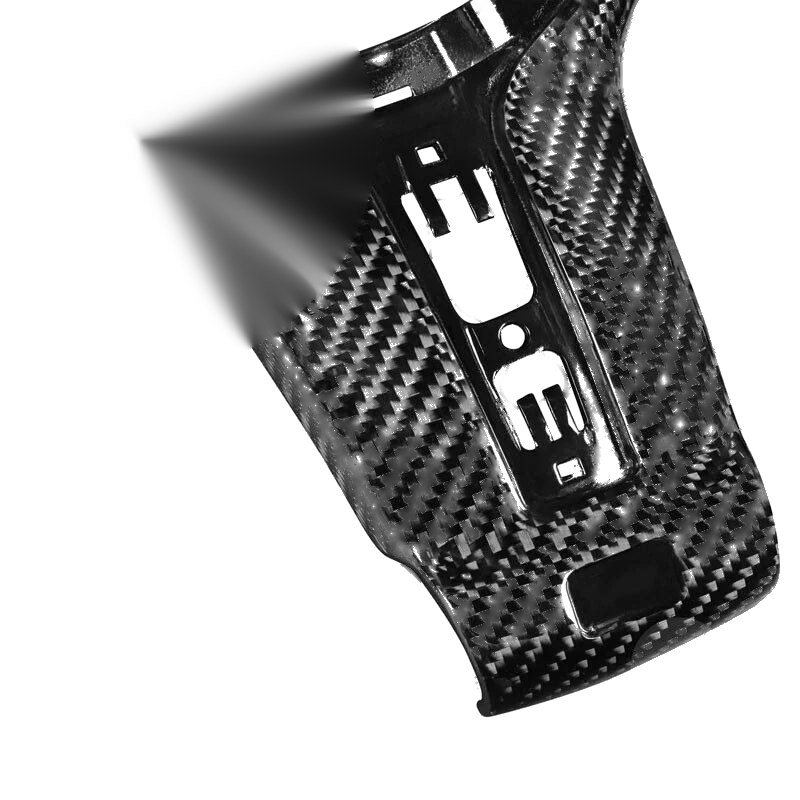 MW 3 / 4 / 5 Series X5 X6 M-sport Carbon Fiber Replace Steering Wheel Cover Trim