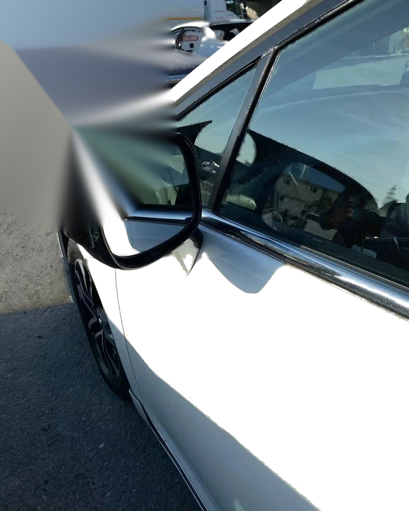 Honda Civic 2012-2016 (2012-2016) 2 Piece Gloss Black Side View Mirror Covers