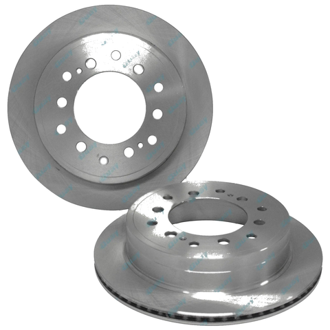 Toyota Landcruiser Prado RZJ120 RZJ125 2002-2004 2 Rear Disc Brake Rotors