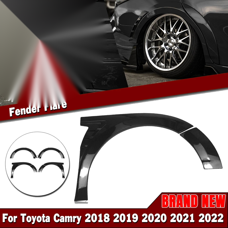 Toyota Camry SE XSE Fender Flares Covers (2018-2024)
